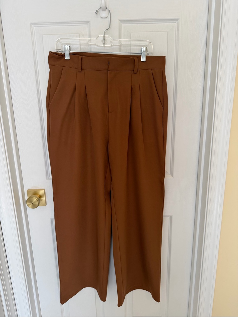 Ni Min - women Brown Trousers size L